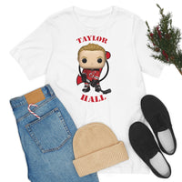 Taylor Hall New Jersey Devils, Soft Cotton Bella and Canvas Short Sleeve Tee shirt