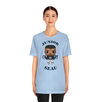 Junior Seau L.A Chargers, Soft Cotton Bella and Canvas Short Sleeve Tee shirt