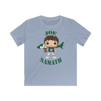 Joe Namath New York Jets, Kids Gildan Softstyle Tee Shirt