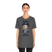 Babe Ruth New York Yankees, Soft Cotton Bella and Canvas Short Sleeve Tee shirt