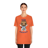 Dak Prescott Dallas Cowboys, Soft Cotton Bella and Canvas Short Sleeve Tee shirt