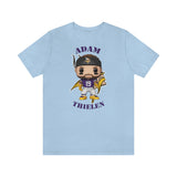 Adam Thielen Minnesota Vikings, Soft Cotton Bella and Canvas Short Sleeve Tee shirt