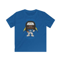 Melvin Gordon L.A Chargers, Kids Gildan Softstyle Tee Shirt
