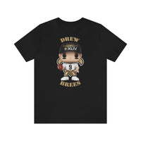 Drew Brees New Orleans Saints Superbowl, Soft Cotton Bella and Canvas Short Sleeve Tee shirt