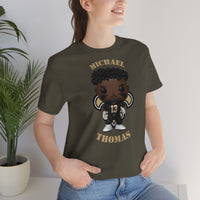 Michael Thomas New Orleans Saints, Soft Cotton Bella and Canvas Short Sleeve Tee shirt