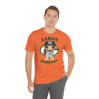 Aaron Rodgers Green Bay Packers, Soft Cotton Bella and Canvas Short Sleeve Tee shirt