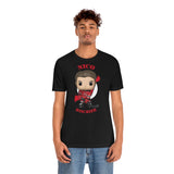 Nico Hischier New Jersey Devils, Soft Cotton Bella and Canvas Short Sleeve Tee shirt