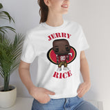 Jerry Rice San Francisco 49ers, Soft Cotton Bella and Canvas Short Sleeve Tee shirt