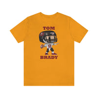 Tom Brady, Tampa Bay Buccaneers Soft Cotton Bella and Canvas Short Sleeve Tee shirt