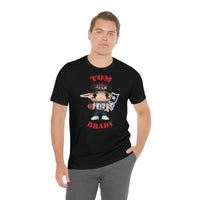Tom Brady New England Patriots Superbowl, Soft Cotton Bella and Canvas Short Sleeve Tee shirt