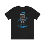Cam Newton Carolina Panthers, Soft Cotton Bella and Canvas Short Sleeve Tee shirt