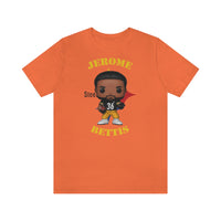 Jerome Bettis Pittsburgh Steelers, Soft Cotton Bella and Canvas Short Sleeve Tee shirt