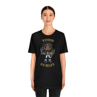 Todd Gurley L.A Rams (Large), Soft Cotton Bella and Canvas Short Sleeve Tee shirt