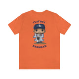 Clayton Kershaw L.A Dodgers, Soft Cotton Bella and Canvas Short Sleeve Tee shirt