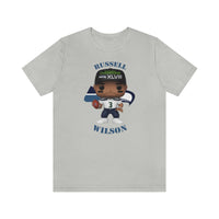 Russell Wilson Seattle Seahawks, Soft Cotton Bella and Canvas Short Sleeve Tee shirt