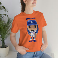 Mookie Betts L.A/Brooklyn Dodgers, Soft Cotton Bella and Canvas Short Sleeve Tee shirt