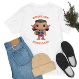 Kristaps Porzingis New York Knicks, Soft Cotton Bella and Canvas Short Sleeve Tee shirt