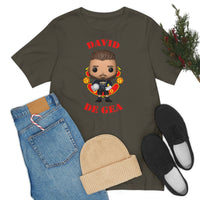 David De Gea Manchester United, Soft Cotton Bella and Canvas Short Sleeve Tee shirt