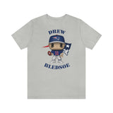 Drew Bledsoe New England Patriots, Soft Cotton Bella and Canvas Short Sleeve Tee shirt
