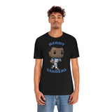 Barry Sanders Detroit Lions, Soft Cotton Bella and Canvas Short Sleeve Tee shirt