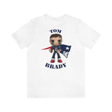 Tom Brady New England Patriots (Large), Soft Cotton Bella and Canvas Short Sleeve Tee shirt