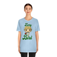 Larry Bird Celtics Basketball, Soft Cotton Bella and Canvas Short Sleeve Tee shirt