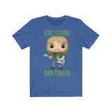 Kurt Cobain Green Jumper, Soft Cotton Bella and Canvas Short Sleeve Tee shirt