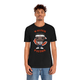 Walter Payton Chicago Bears (White), Soft Cotton Bella and Canvas Short Sleeve Tee shirt
