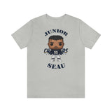 Junior Seau L.A Chargers, Soft Cotton Bella and Canvas Short Sleeve Tee shirt