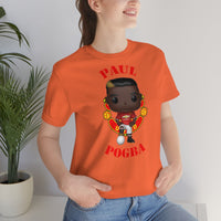 Paul Pogba Manchester United, Soft Cotton Bella and Canvas Short Sleeve Tee shirt