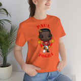 Paul Pogba Manchester United, Soft Cotton Bella and Canvas Short Sleeve Tee shirt