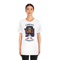Saquon Barkley New York Giants, Soft Cotton Bella and Canvas Short Sleeve Tee shirt