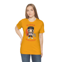 Baker Mayfield Cleveland Browns, Soft Cotton Bella and Canvas Short Sleeve Tee shirt
