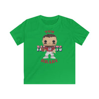 Tom Brady New England Patriots (Throwback), Kids Gildan Softstyle Tee Shirt