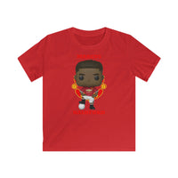 Marcus Rashford Manchester United, Kids Gildan Softstyle Tee Shirt