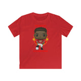 Marcus Rashford Manchester United, Kids Gildan Softstyle Tee Shirt