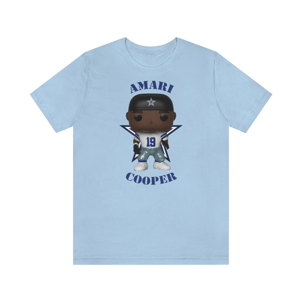 Amari Cooper Dallas Cowboys, Soft Cotton Bella and Canvas Short Sleeve Tee shirt