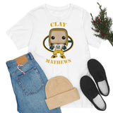 Clay Mathews Jr Green Bay Packers, Soft Cotton Bella and Canvas Short Sleeve Tee shirt