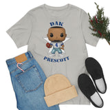 Dak Prescott Dallas Cowboys, Soft Cotton Bella and Canvas Short Sleeve Tee shirt