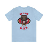 Jerry Rice San Francisco 49ers, Soft Cotton Bella and Canvas Short Sleeve Tee shirt