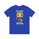 Kurt Cobain Nirvana, Soft Cotton Bella and Canvas Short Sleeve Tee shirt