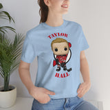 Taylor Hall New Jersey Devils, Soft Cotton Bella and Canvas Short Sleeve Tee shirt