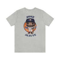 Jose Altuve Houston Astros , Soft Cotton Bella and Canvas Short Sleeve Tee shirt