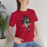 Tom Brady, Tampa Bay Buccaneers Soft Cotton Bella and Canvas Short Sleeve Tee shirt