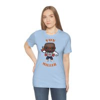 Von Miller Denver Broncos, Soft Cotton Bella and Canvas Short Sleeve Tee shirt