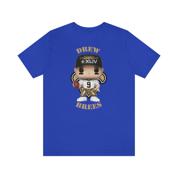Drew Brees New Orleans Saints Superbowl, Soft Cotton Bella and Canvas Short Sleeve Tee shirt