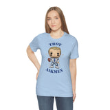 Troy Aikmen Dallas Cowboys, Soft Cotton Bella and Canvas Short Sleeve Tee shirt