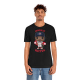 Mookie Betts Boston Red Sox, Soft Cotton Bella and Canvas Short Sleeve Tee shirt