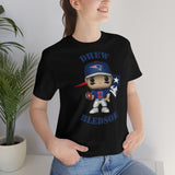 Drew Bledsoe New England Patriots, Soft Cotton Bella and Canvas Short Sleeve Tee shirt