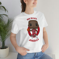 Michael Jordan Chicago Bulls, Soft Cotton Bella and Canvas Short Sleeve Tee shirt